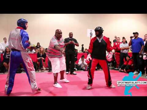 Ross Levine vs Sheldon Wray - Men's Sparring - US Capitol Classics & China Open 2014