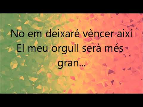 LLETRA- Sí, sóc jo (This is me)- La Marató TV3 2018