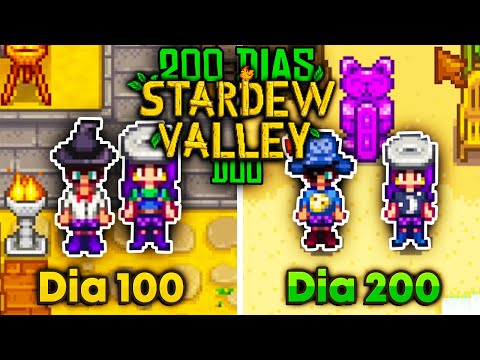 JOGUEI 200 (+20) DIAS NO STARDEW VALLEY EM DUO - O FILME