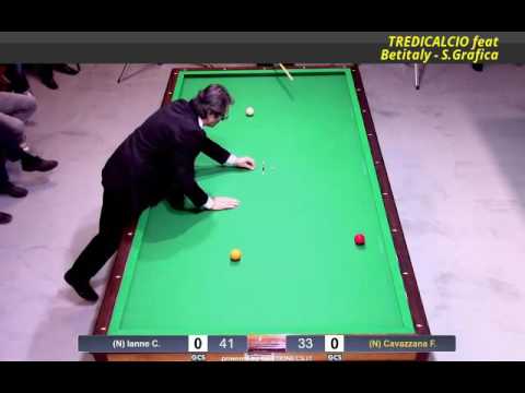 CAVAZZANA vs IANNE - 1^ PROVA BILIARDO BTP 2016/17 DESIO