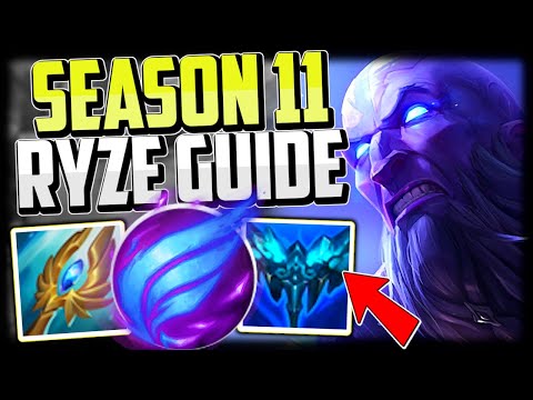 How to Play Ryze & CARRY for BEGINNERS | Ryze Guide Season 11 League of Legends