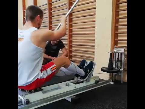 Marcus Cooper Walz (K1 Olympic Champion, K4 and K2 500m World Champion) training on RSP Conic model