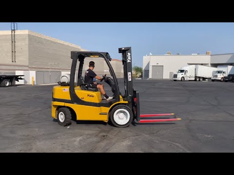 YALE GLP060VXEVSE093 6,000lb LP (Propane) #939F - Forklift For Sale