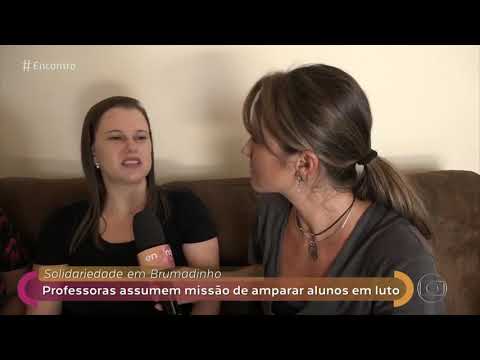 Encontro com Fátima Bernardes 04/02/19 - Professoras se preparam para a volta às aulas em Brumadinho