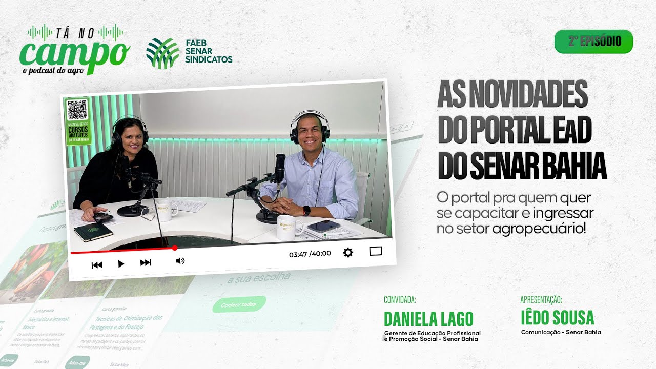 EP 02 - Podcast Tá no Campo
