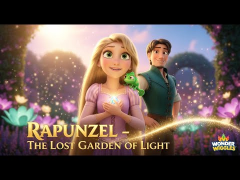 🌸 Rapunzel Episode 8 – The Lost Garden of Light | 3D Fairy Tale Adventure | Wonder Wiggles