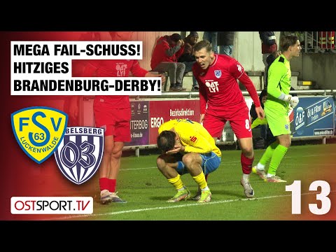 MEGA FAIL shot! HEATY Brandenburg DERBY: Luckenwalde vs. Babelsberg | Regionalliga Nordost
