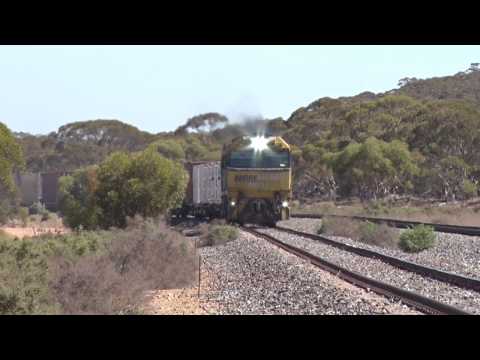 Loco NR77 and NR16 crossed by unknown NR freight Hillgrange