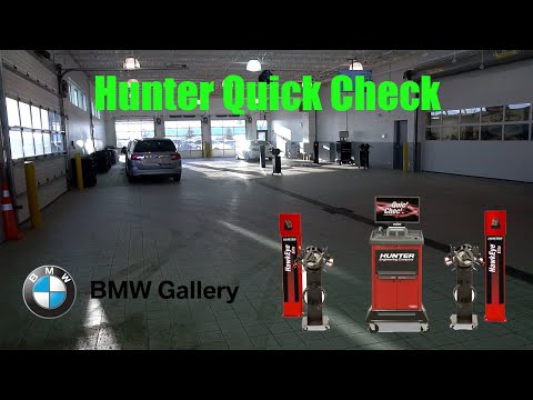 Hunter Quick Check Alignment Machine | BMW Gallery