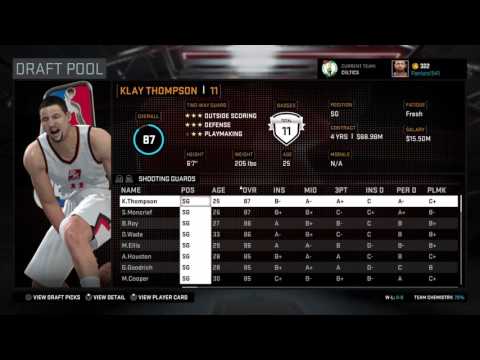 Nba 2k16 Boston Celtics legends myleague!