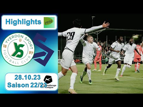 Highlights: Yverdon - Sport vs FC Lausanne - Sport (28.10.2022)