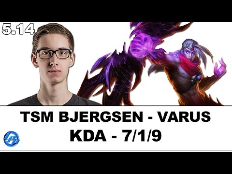 TSM Bjergsen - Varus vs Orianna - NA SoloQ