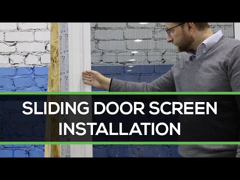 INTUS Windows Sliding Door Screen Installation