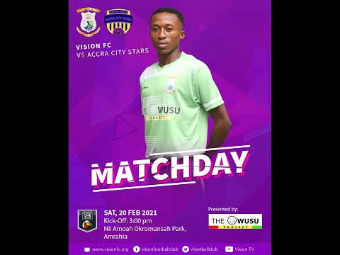 HIGHLIGHTS | Vision vs Accra City Stars (0-0) | Division One League WK8