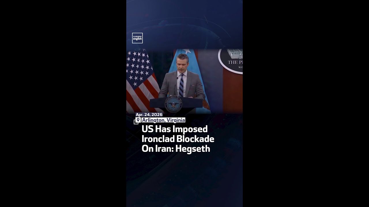 Video | US Has Imposed Ironclad Blockade On Iran: Hegseth