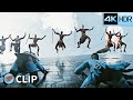 Wakandans Vs Talokanil Final Battle Part 1 Black Panther Wakanda Forever 2022 IMAX 4K HDR