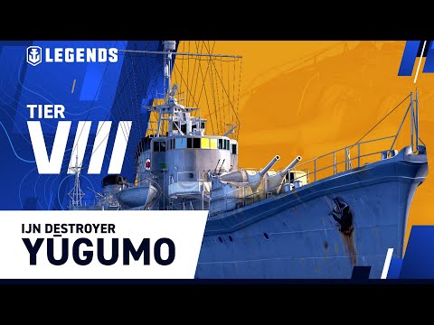 World of Warships: Legends | Tier VIII IJN Destroyer Yūgumo