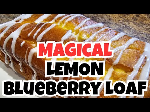 Mouthwatering Lemon Blueberry Loaf