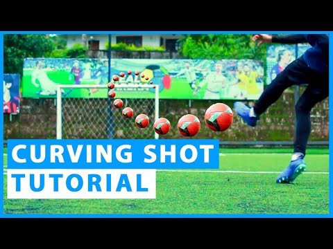 How To Curve A Free-kick | Curving Shot Tutorial | In Malayalam
