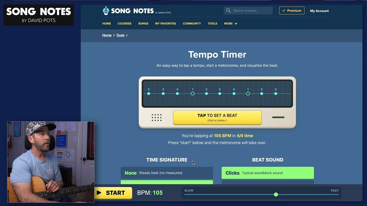 Video thumbnail for Tempo Timer: Metronome, Beat Visualizer, & Drum Machine!