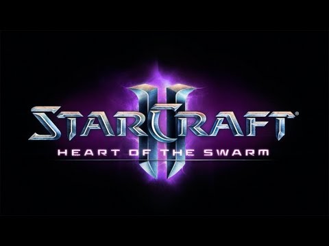 Starcraft 2 Heart of the Swarm Full HD beta pro-replay with new units(russian)