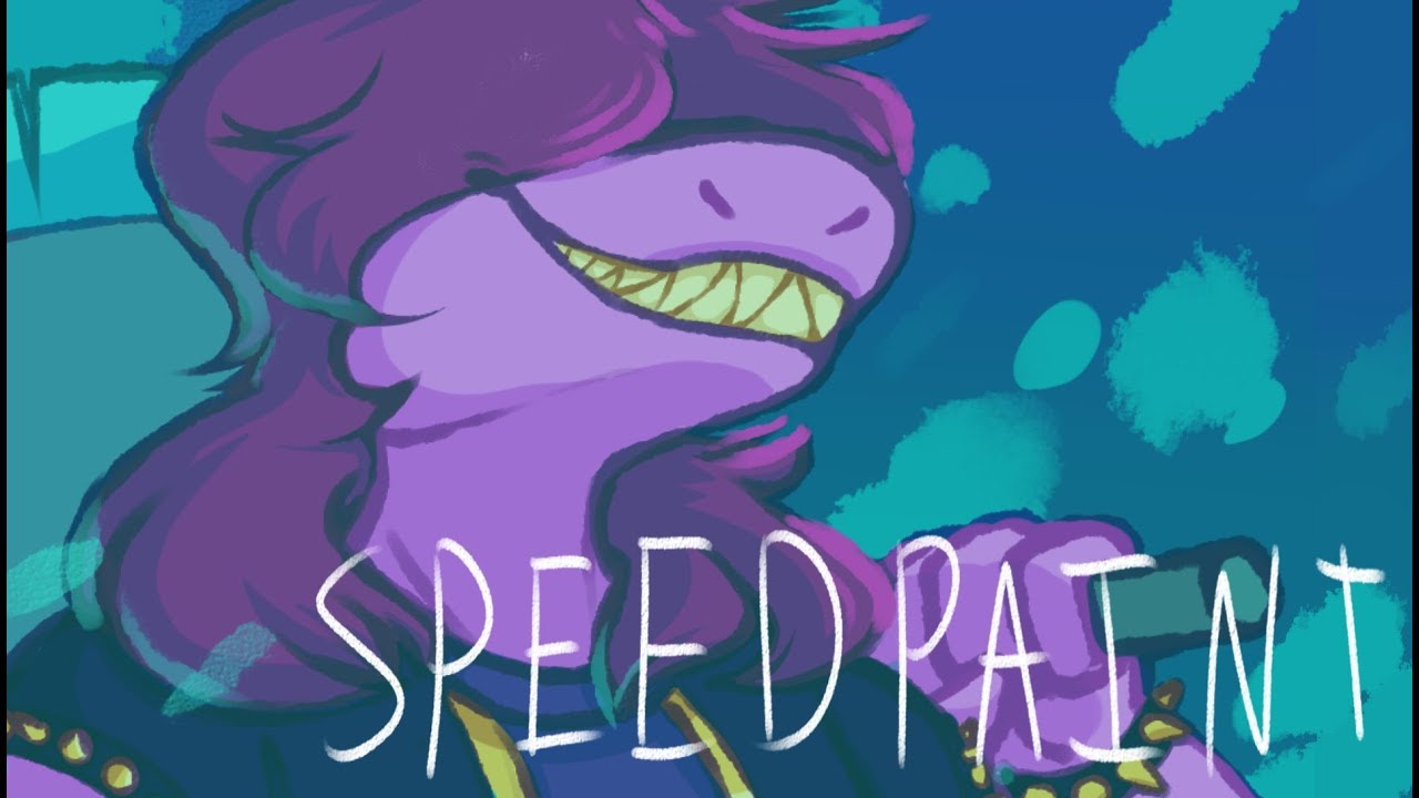 SPEEDPAINT: Susie (Deltarune)