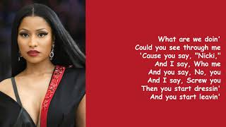 Right Thru Me by Nicki Minaj (Lyrics)