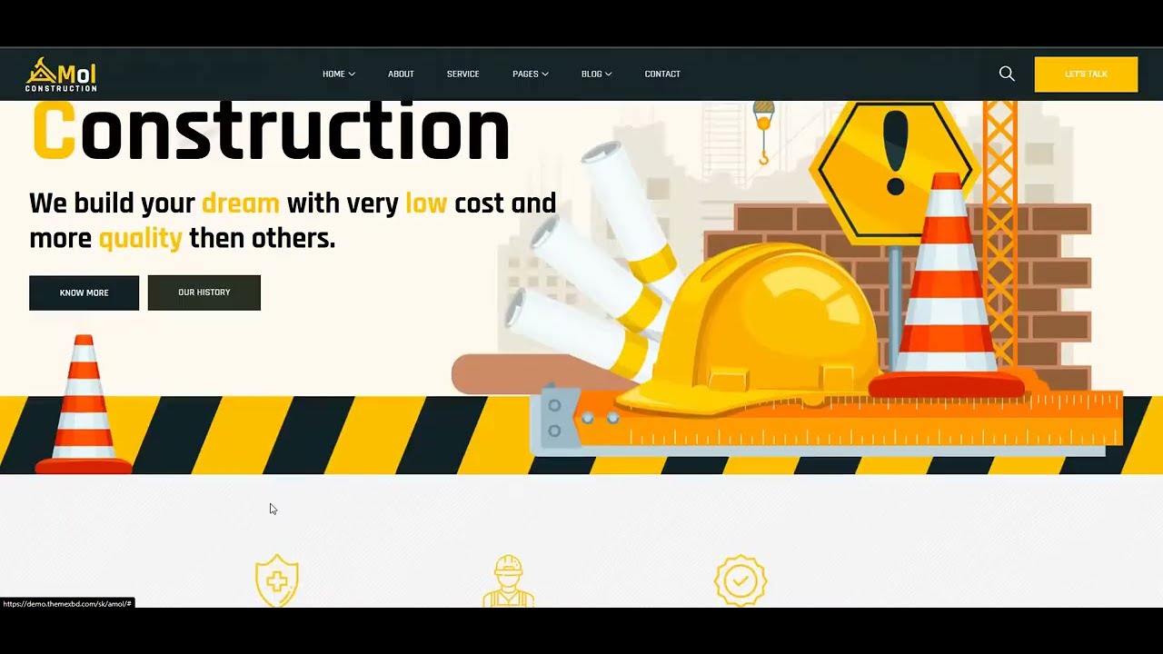 Amol – Construction Elementor Responsive WordPress Theme