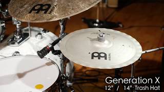 Video thumbnail for Meinl Cymbals GX-12/14TH Generation X 12"/14" Trash Hat (Stack Application) by MEINL Cymbals - Official Product Videos