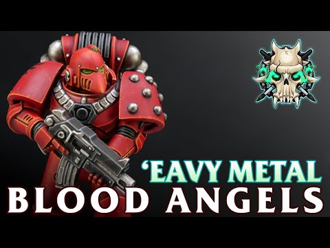 Painting Blood Angels like the box art - SECRETS revealed by former 'Eavy Metal painter
