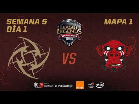 NINJAS IN PYJAMAS VS MISTERIOUS MONKEYS - SUMMER SPLIT - #LCSummer5 - LCS EU - Mapa 1