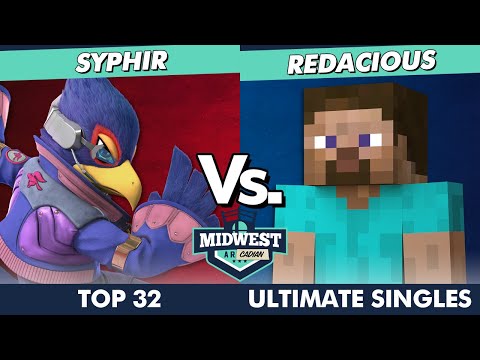 Midwest Arcadian 3 Top 32 - Syphir (Falco) Vs. Redacious (Steve) SSBU Ultimate Tournament