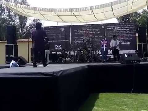 Dhruv Sethi SHIDDAT-THE BAND Live at Dayal singh college
