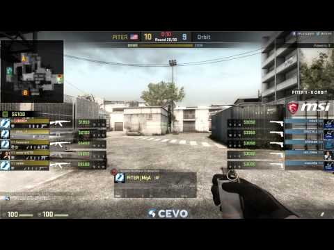Piter vs. Orbit Game 2 (CEVO-M CS:GO Season 7) - Helium & Launders