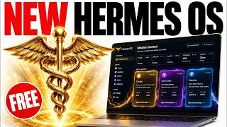 NEW Hermes Agent OS is INSANE! 🤯