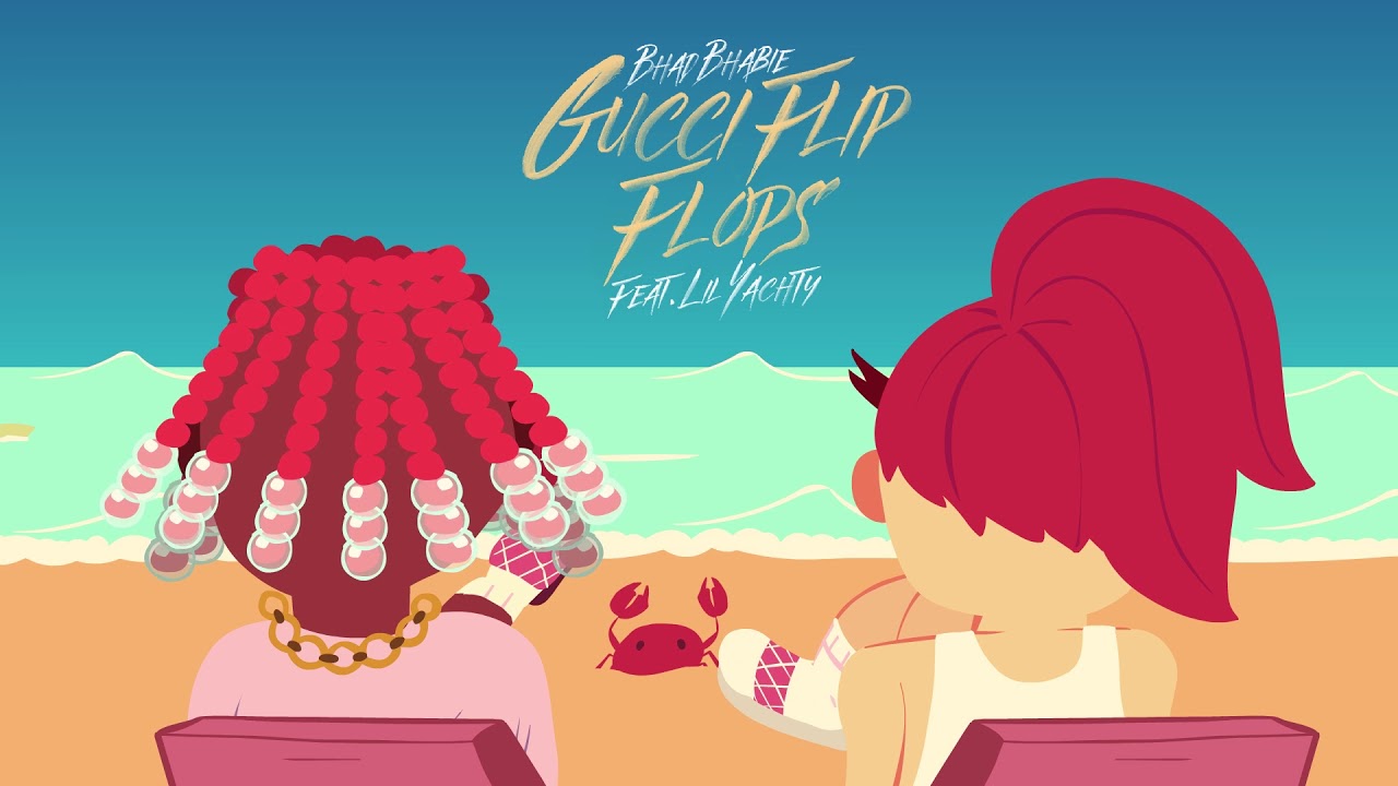 BHAD BHABIE feat. Lil Yachty - Gucci Flip Flops (Official Audio)