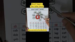 Download lagu short vowel a two letter blend #splendidmomsphonics #education mp3