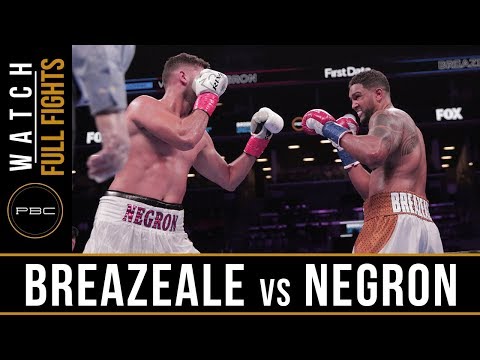 Breazeale vs Negron FULL FIGHT: December 22, 2018 — PBC on FOX
