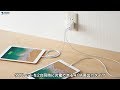 ACA-IP63W USB充電器(2ポート・合計4.8A) ACA-IP63W / USB充電器(2ポート・合計4.8A)