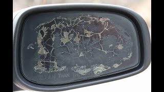 How to Repair and Replace a Broken Volvo Side View Mirror Glass - DIY