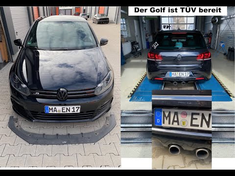 Der Golf 6R wird TÜV bereit gemacht | MC Motors