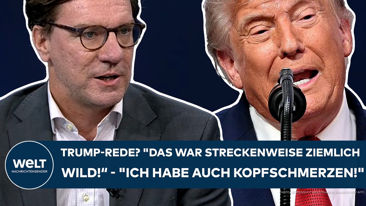 G7-GIPFEL: Trump-Rede! "Das war streckenweise ziemlich wild!" - "Ich habe auch Kopfschmerzen!"
