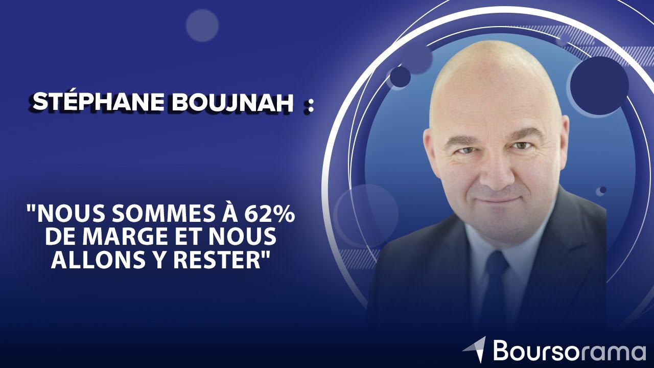 Stéphane Boujnah (DG d'Euronext) : "Nous sommes à 62% de marge et nous allons y rester"