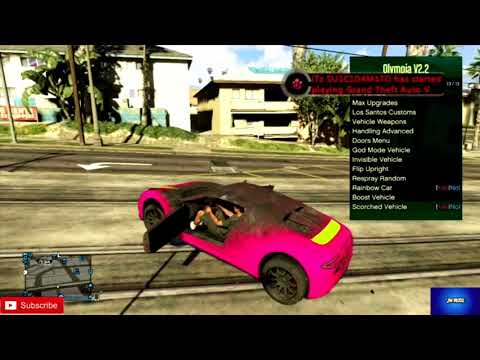 GTAV Olympia Mod Menu Showcase