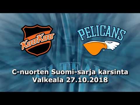 La 27.10.2018 KooKoo Akatemia - Pelicans C1 Team