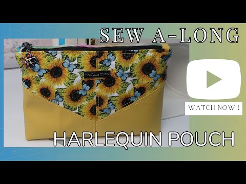 Step-by-Step Guide to the Harlequin Pouch by Crafted by Leanne - Bag Making Sewing Tutorial