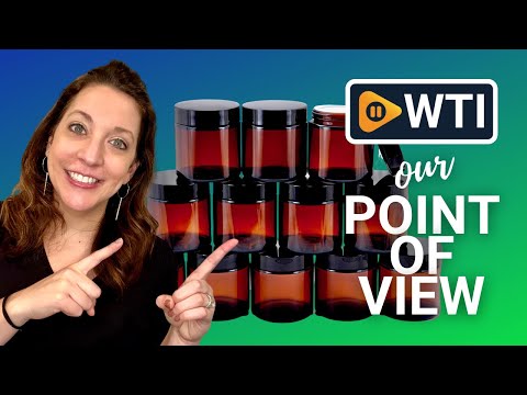 Vivaplex Amber Round Glass Jars - WTI product video review