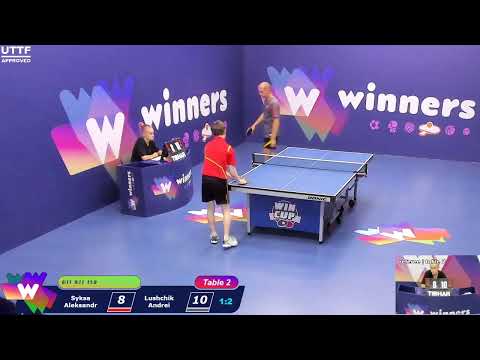 WINners CUP table 2  31.08  Syksa Aleksandr - Lushchik Andrei  18:30