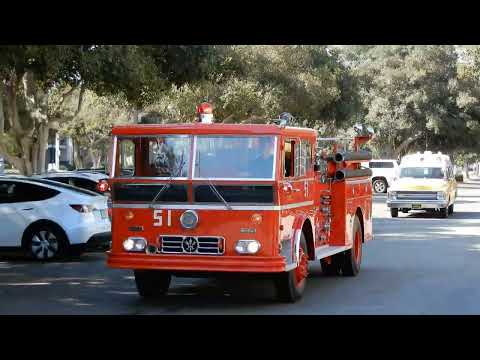 Station 51 and Ambulance Arrive at 50th Anniversary Event