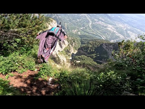 Wingsuit Flying | Paganella Grotta With Chris | Italy 🇮🇹